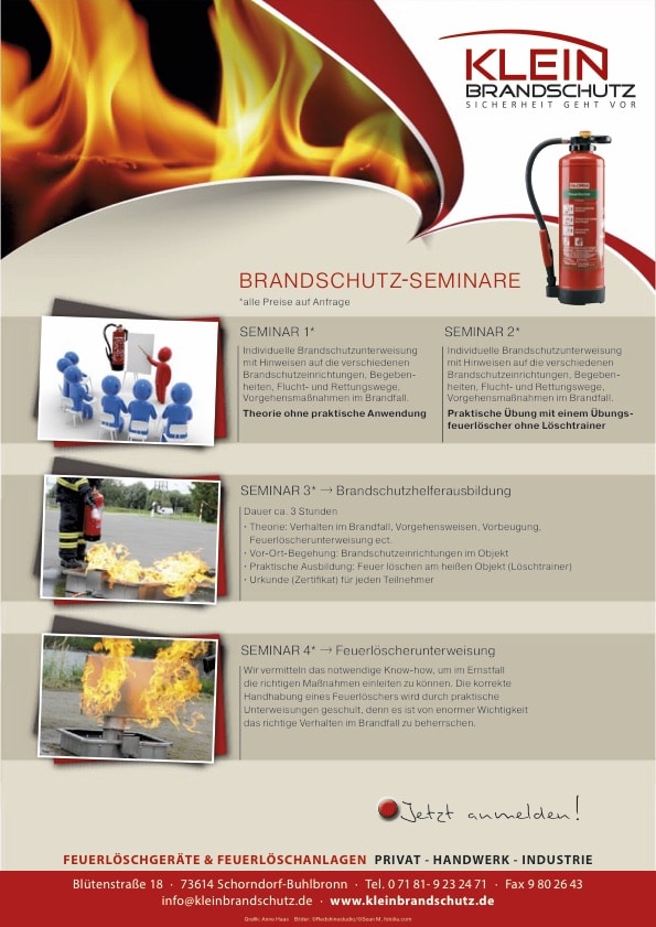 BRANDSCHUTZ-SEMINARE